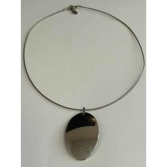 Edforce Stainless Steel Pendant Necklace - Picture 1 of 5